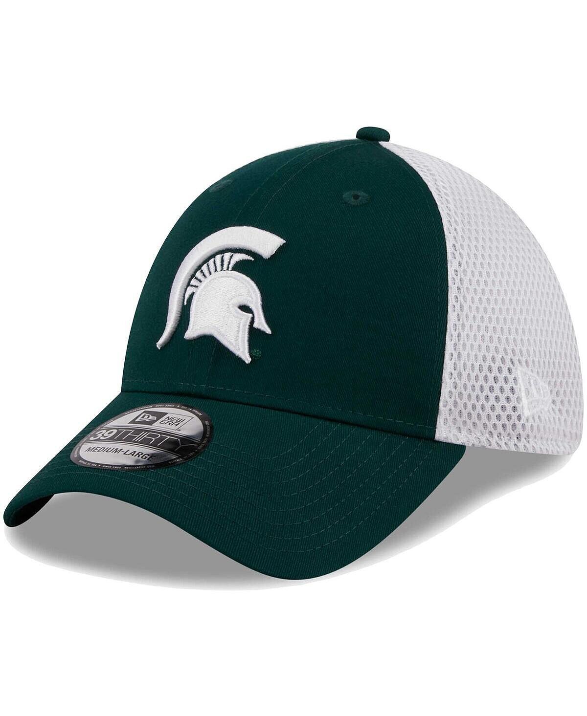 

Мужская зеленая кепка Michigan State Spartans Evergreen Neo 39THIRTY Flex Hat New Era