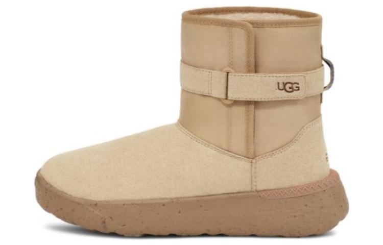 

Мужские сапоги UGG комбинированные с ремешком, песочный, Бежевый, Мужские сапоги UGG комбинированные с ремешком, песочный