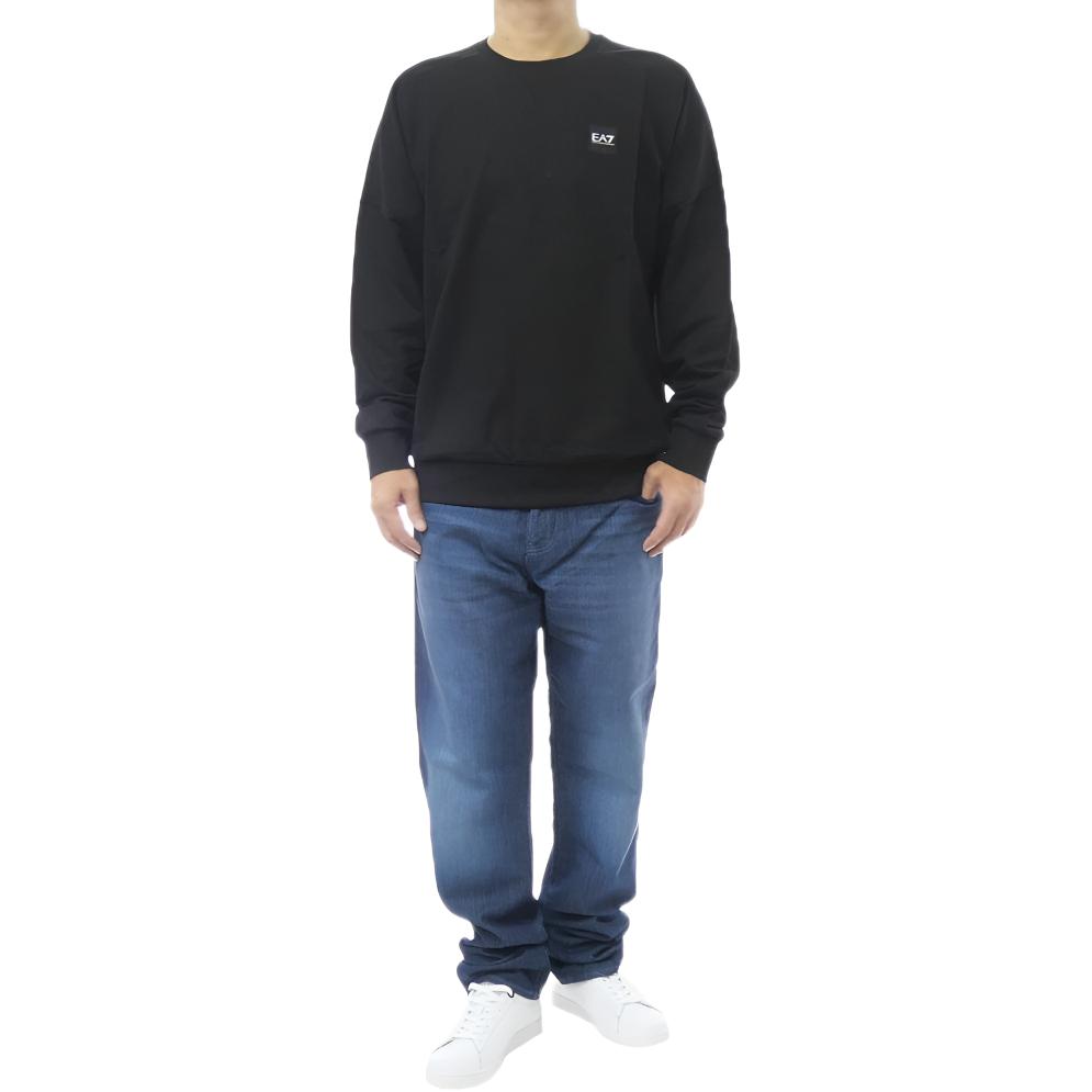 

Толстовка EA7 FW25 мужская EMPORIO ARMANI, черный