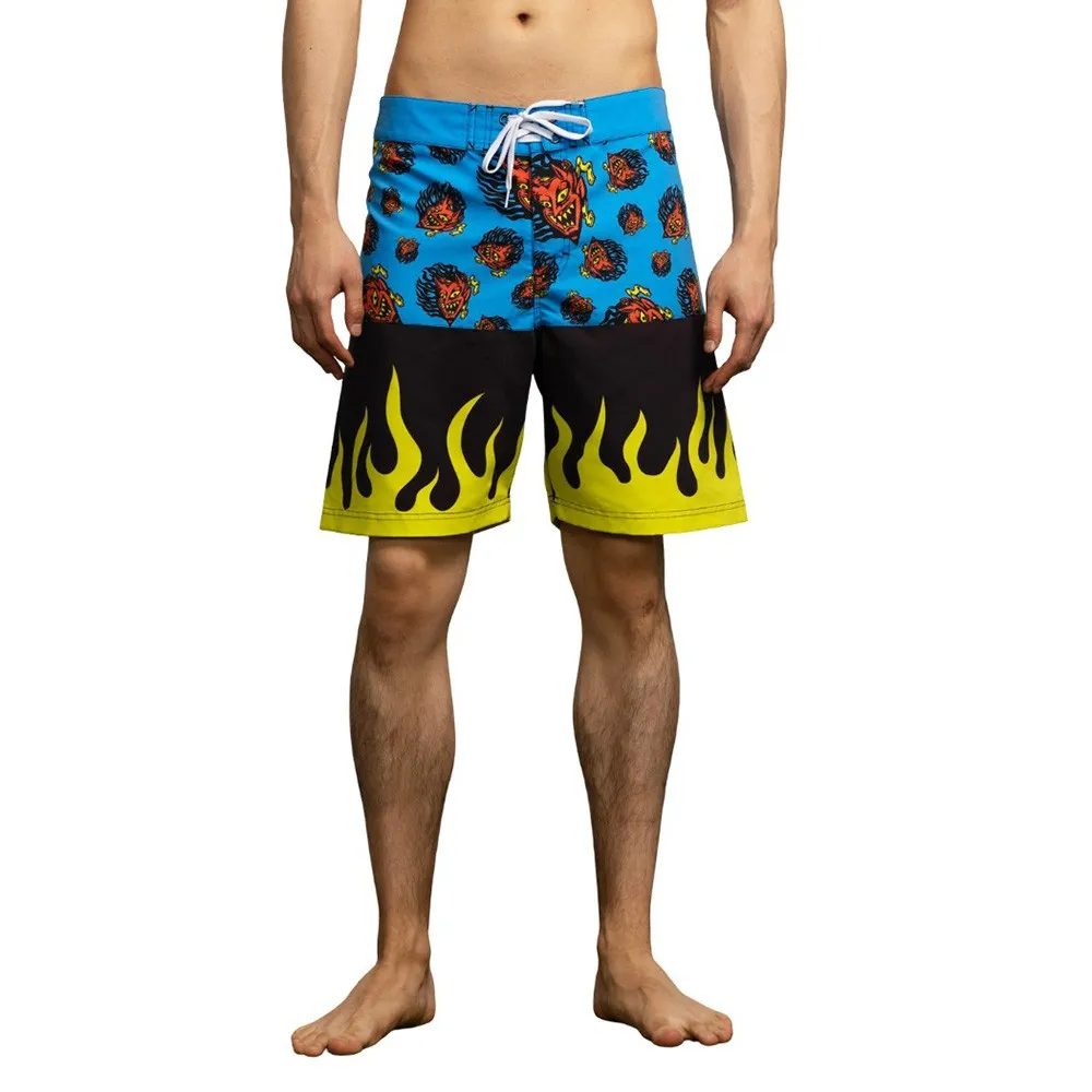 

Шорты для плавания Santa Cruz Delfino devil mask, мультиколор