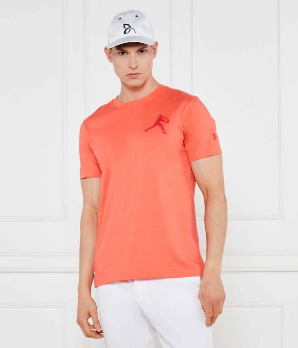 

Футболка Lacoste Tennis x Novak Djokovic Regular fit Lacoste, оранжевый