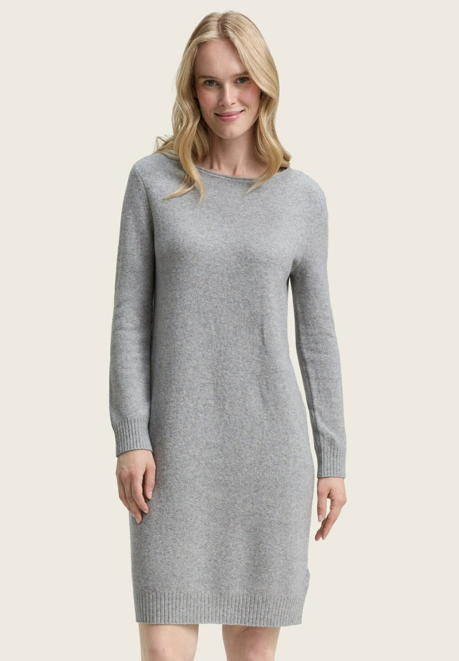

Платье TOM TAILOR Jumper dress, Medium Silver Grey Melange/Grey