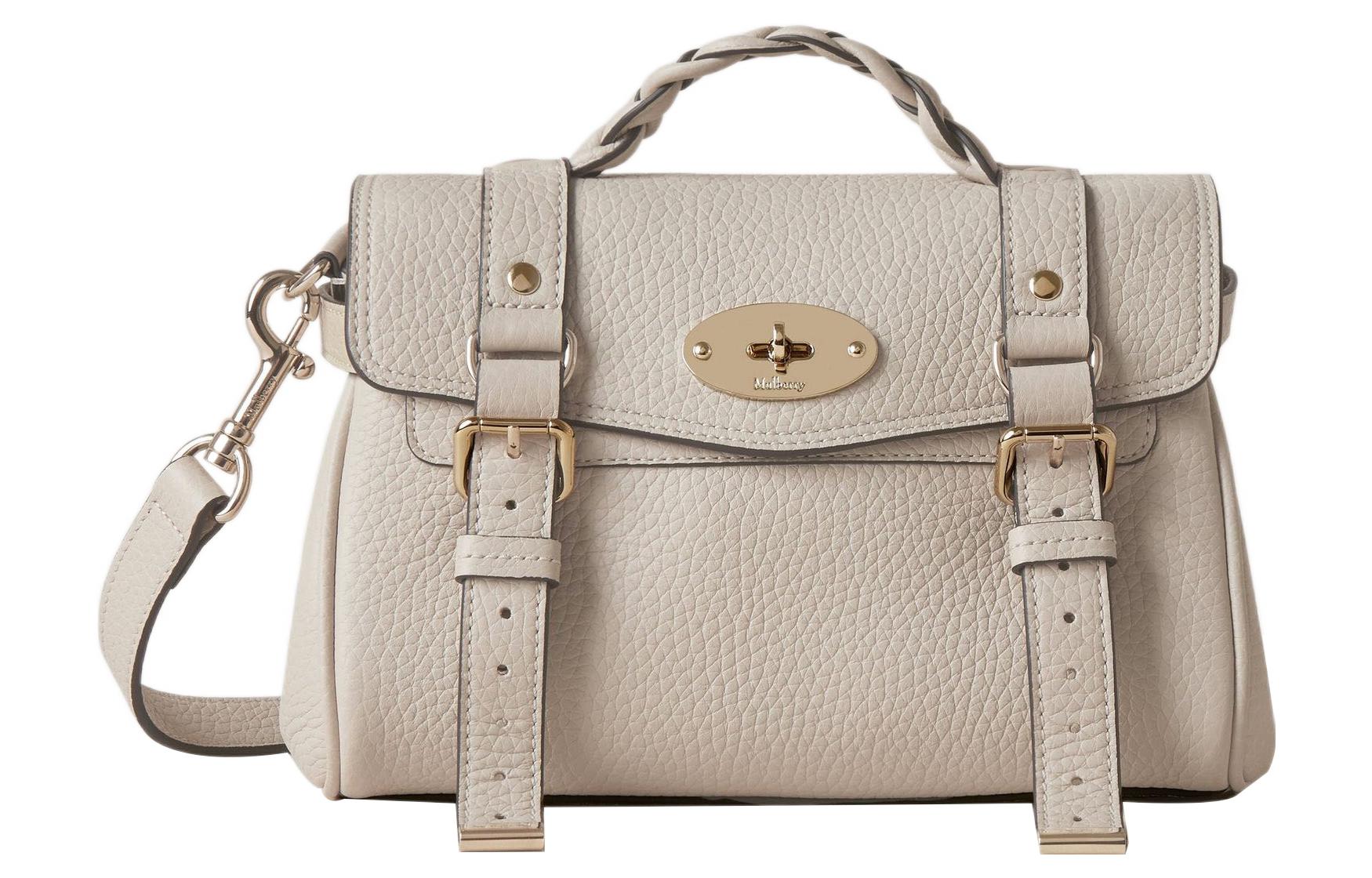 

Мини-сумка через плечо Alexa с пряжкой Mulberry