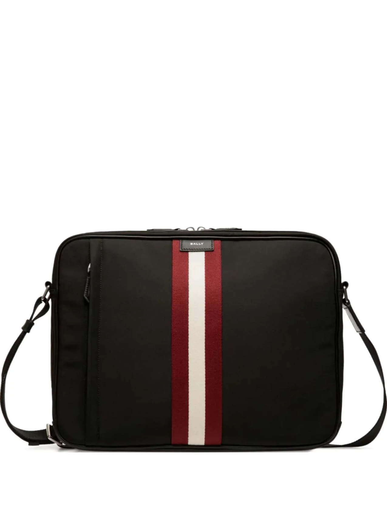 

Bally портфель с отделкой в полоску, черный
