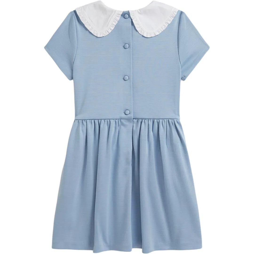 Платье Slim Fit Kids' Polo Ralph Lauren, Blue — фото 3