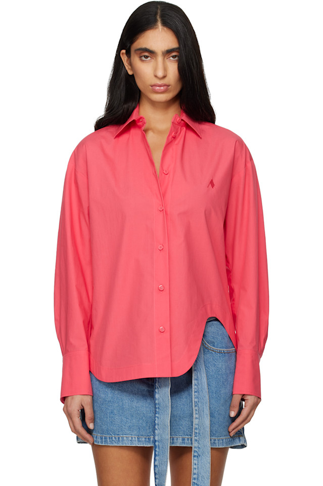 

The Attico Розовая рубашка Элизы