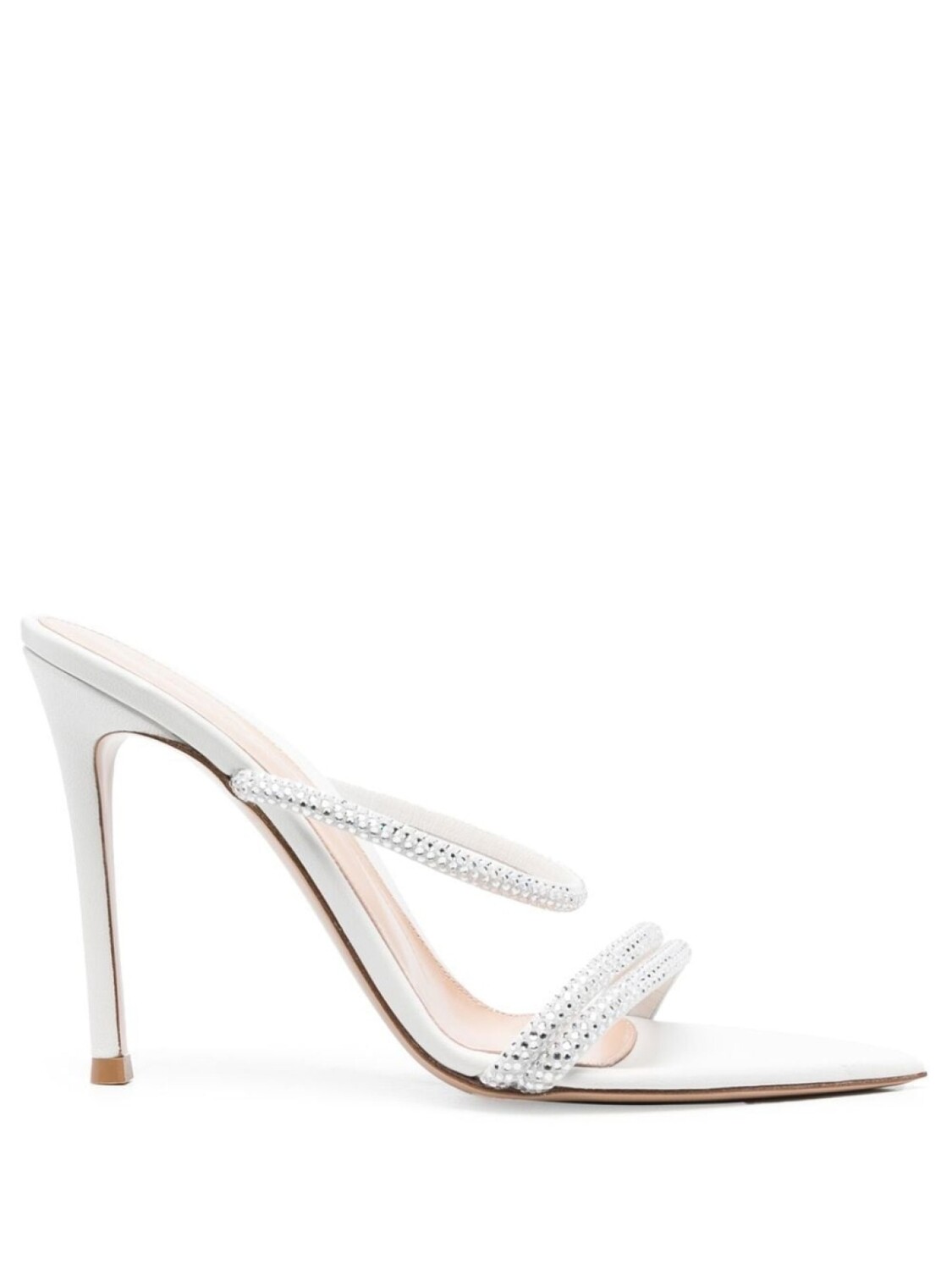 

Gianvito Rossi мюли Cannes 105, белый