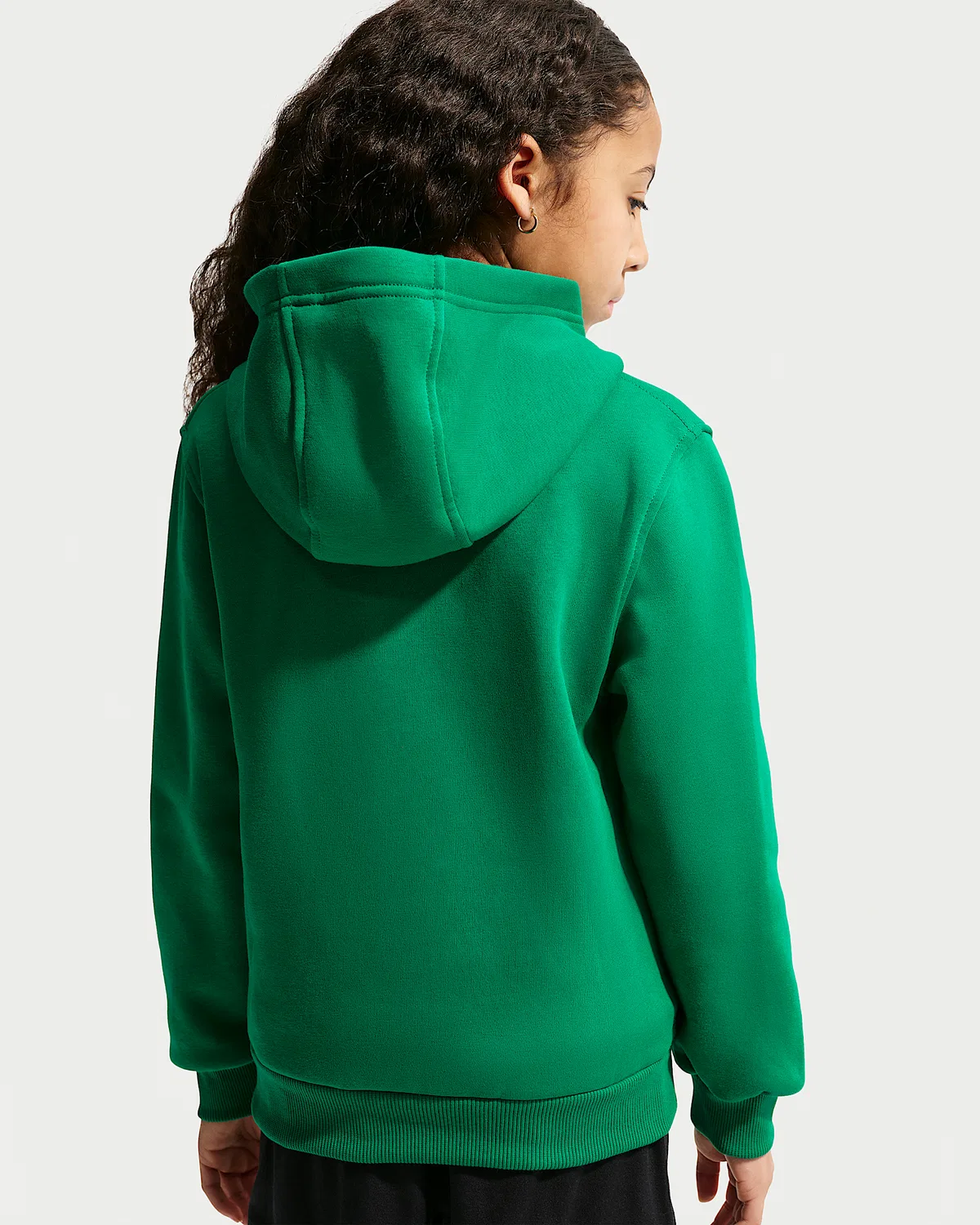 Детская толстовка Nike Sportswear Club Fleece, Malachite/White — фото 2
