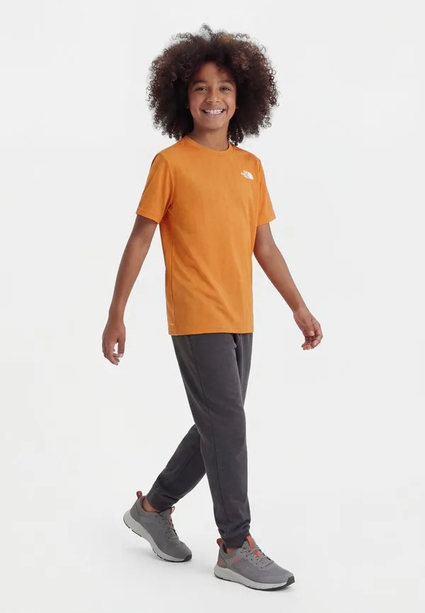 Футболка с тисненым принтом "пентадом" The North Face, Dust Orange