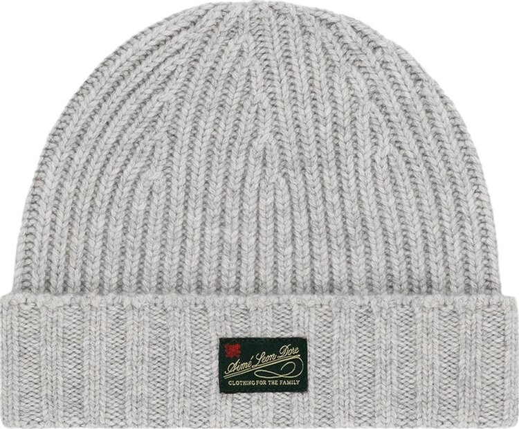 

Шапка Aimé Leon Dore Cashmere 'Grey', серый