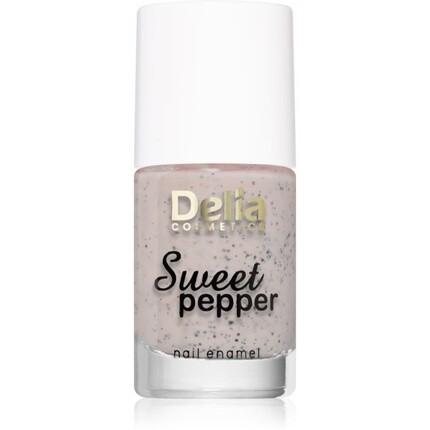 

Лак для ногтей Delia Cosmetics Sweet Pepper Black Particles — 02 Абрикос, 11 мл