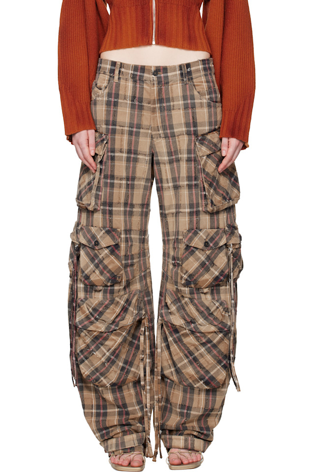 

The Attico Брюки цвета коричневого папоротника