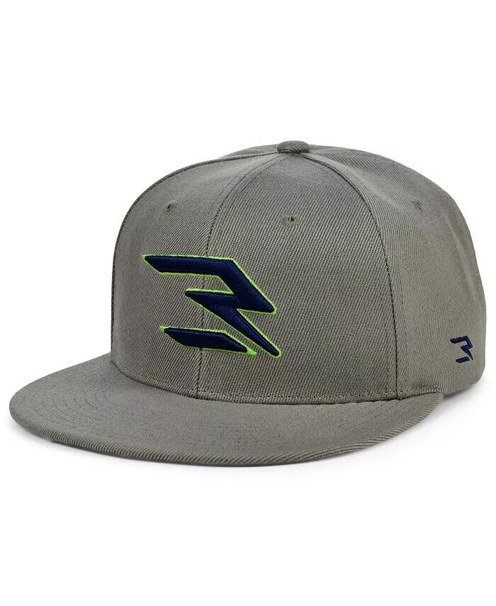 

Мужская серая, темно-синяя модная регулируемая шляпа Snapback Nike 3Brand By Russell Wilson, серый