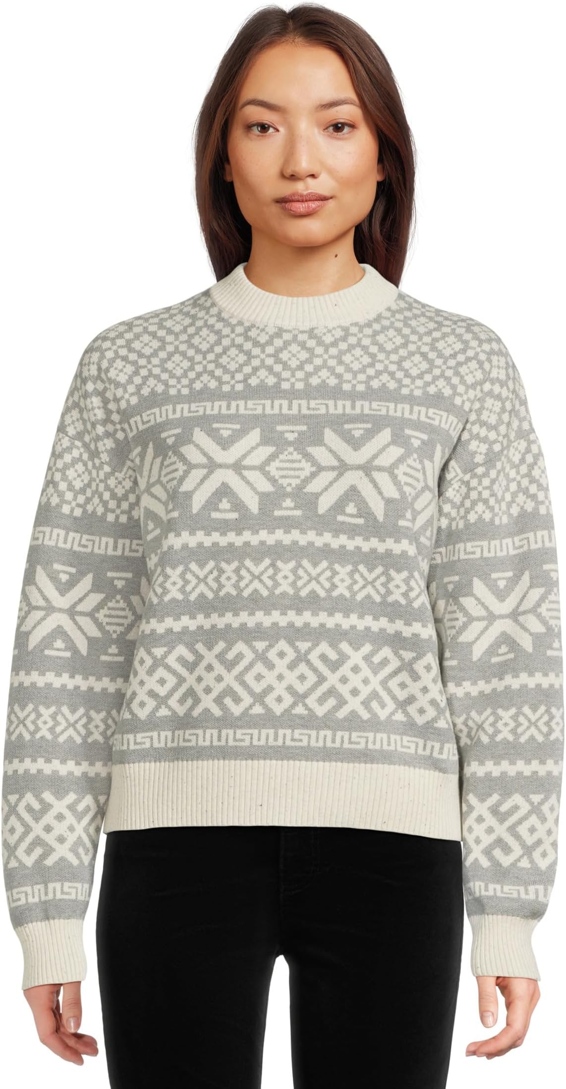 

Женский свитер Edgewood Heritage Crew Smartwool, Light Gray