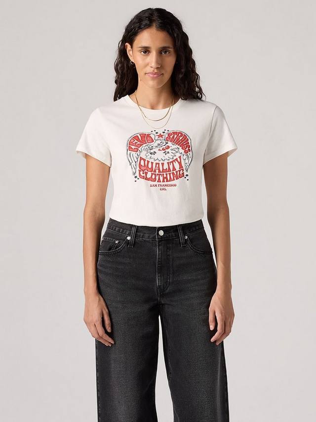 

Идеальная футболка с графическим постером Levi's, белый