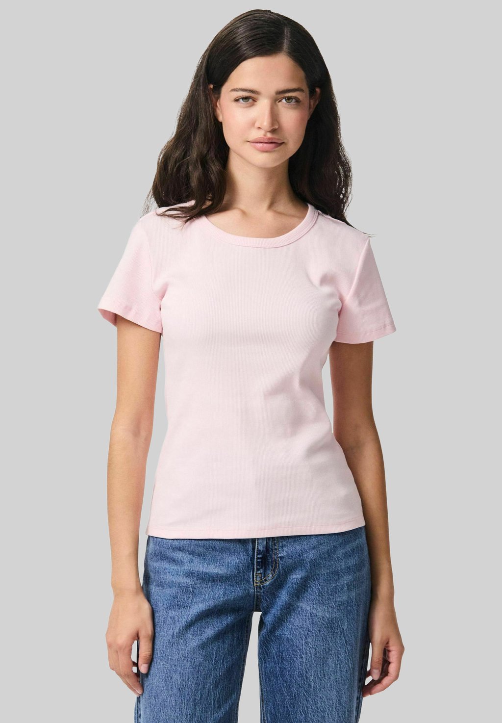

Базовая футболка PCMAY SS TEE JRS NOOS BC Pieces, розовый