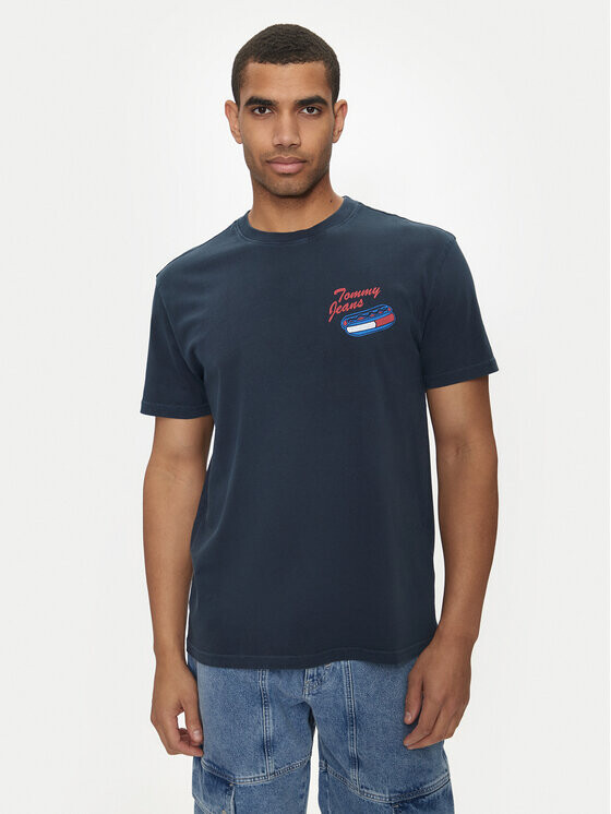 

Футболка стандартного кроя Tommy Jeans, синий