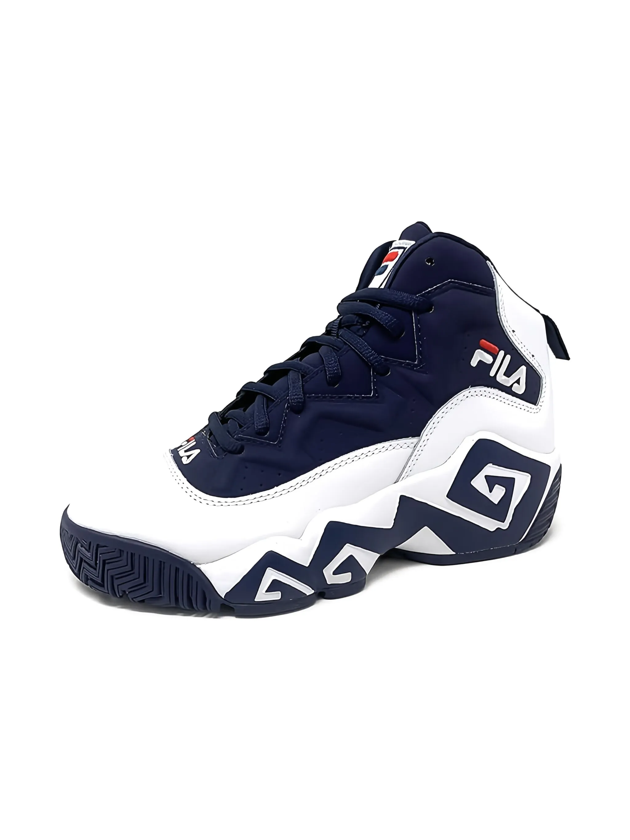 Кроссовки MB White/Navy/Red Fila Kids, белый — фото 2