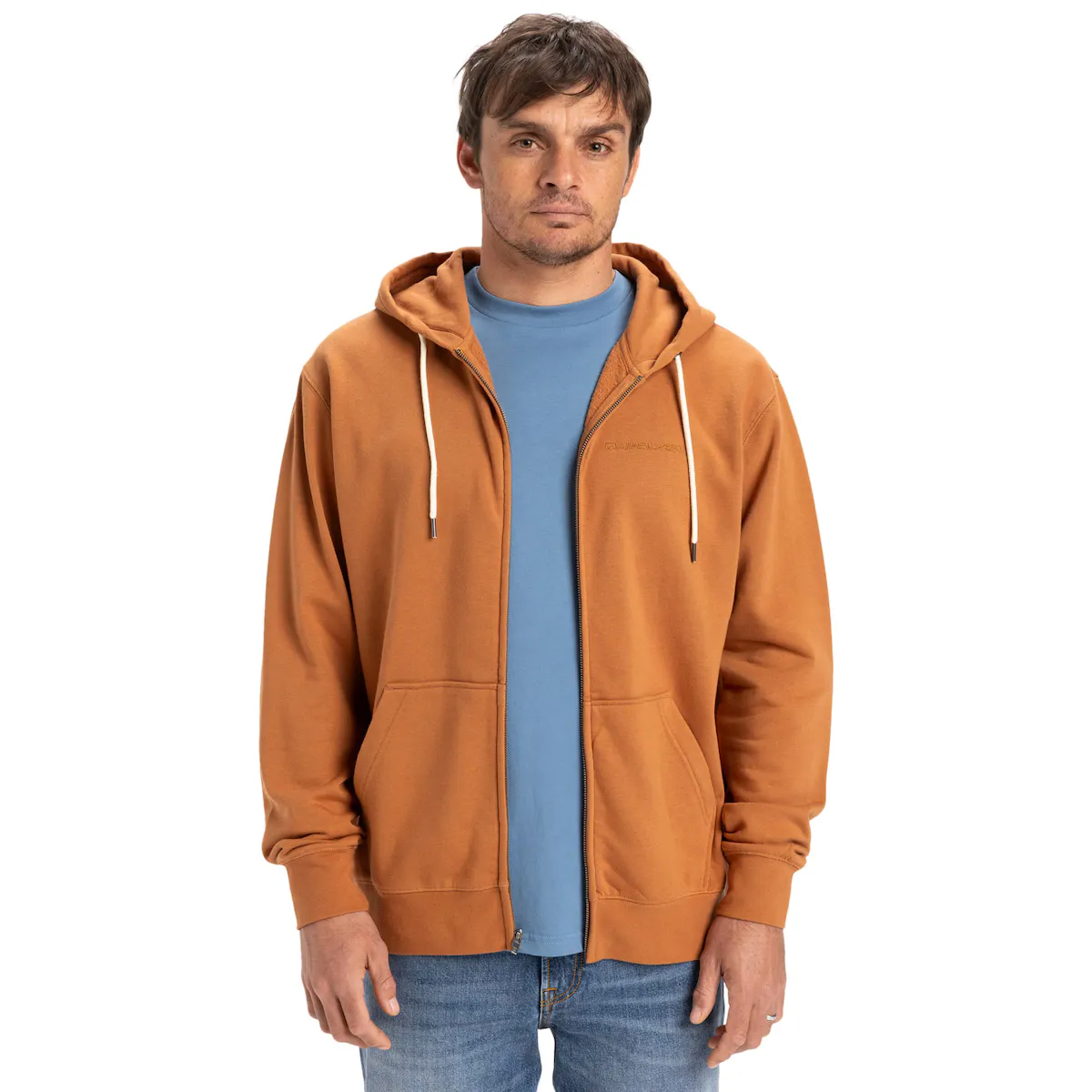 

Мужская толстовка Quiksilver Salt Water, коричневый