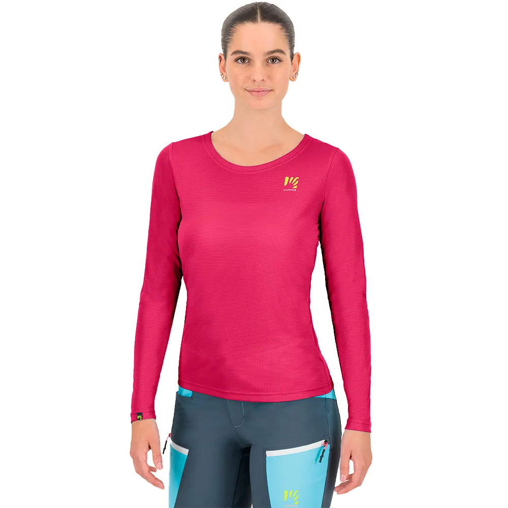 

Футболка Karpos Loma Evo long sleeve, розовый