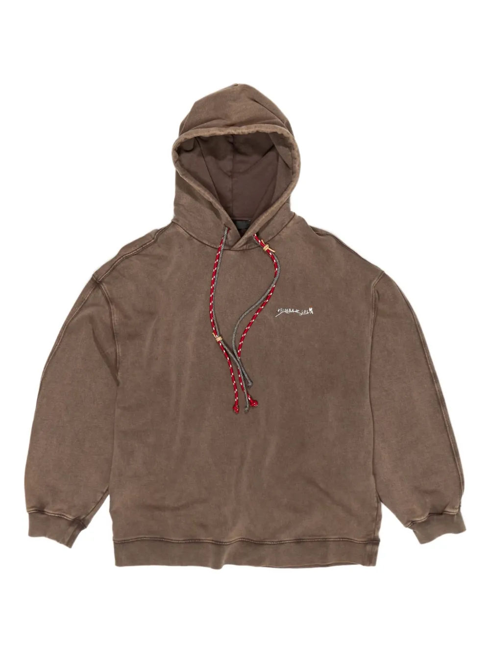 

Хлопковое худи с графическим принтом Bimba y Lola, коричневый