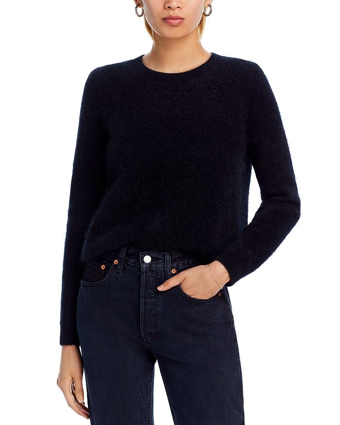 

Свитер из кашемира с начесом C by Bloomingdale C by Bloomingdale's Cashmere, черный