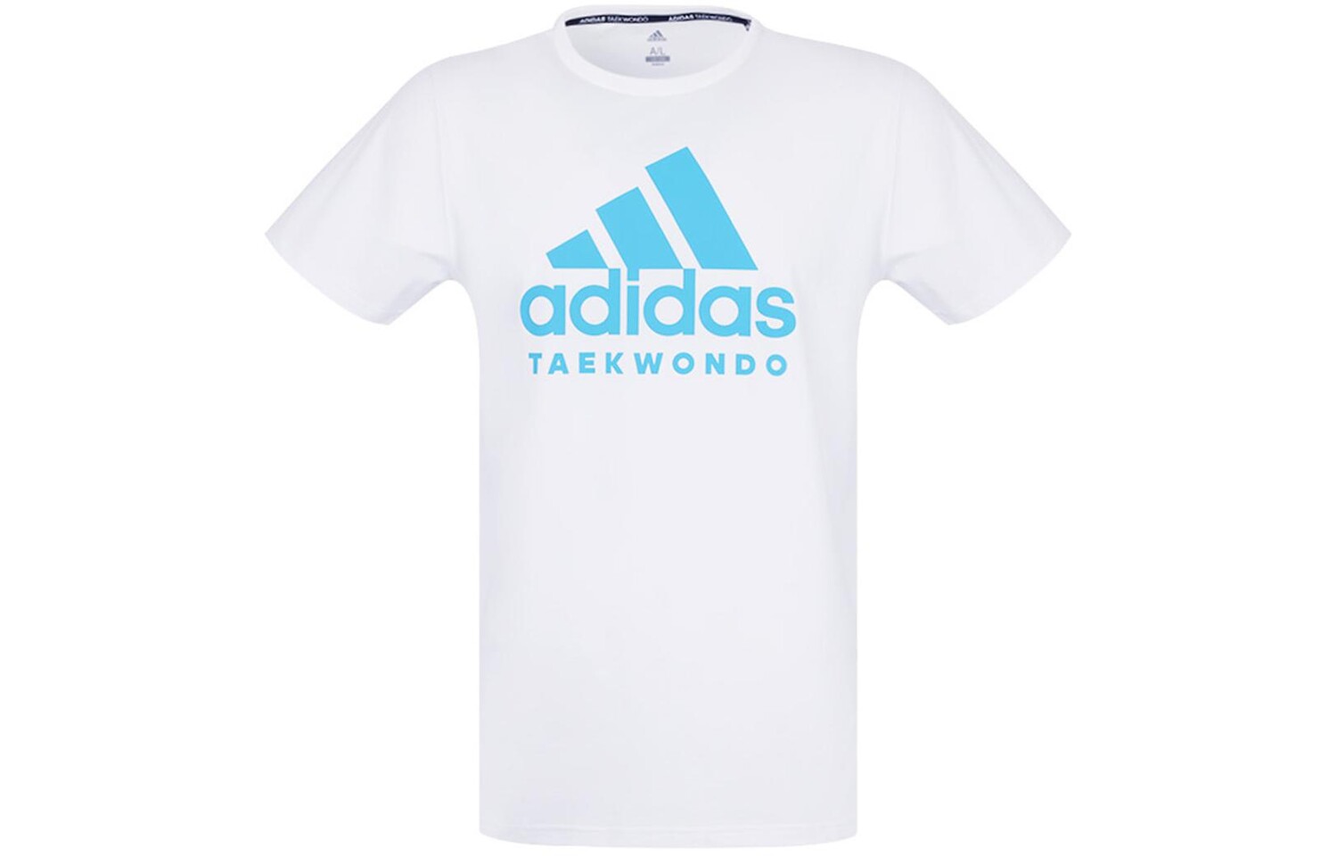 

Adidas Мужская футболка, Белый с синим принтом