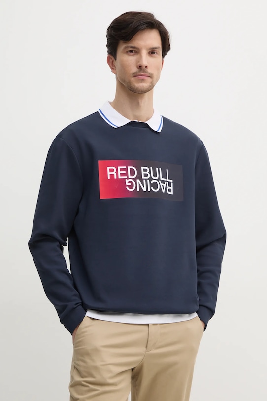 

Толстовка OMBRE LOGO CREW Red Bull Racing X Pepe Jeans, темно-синий