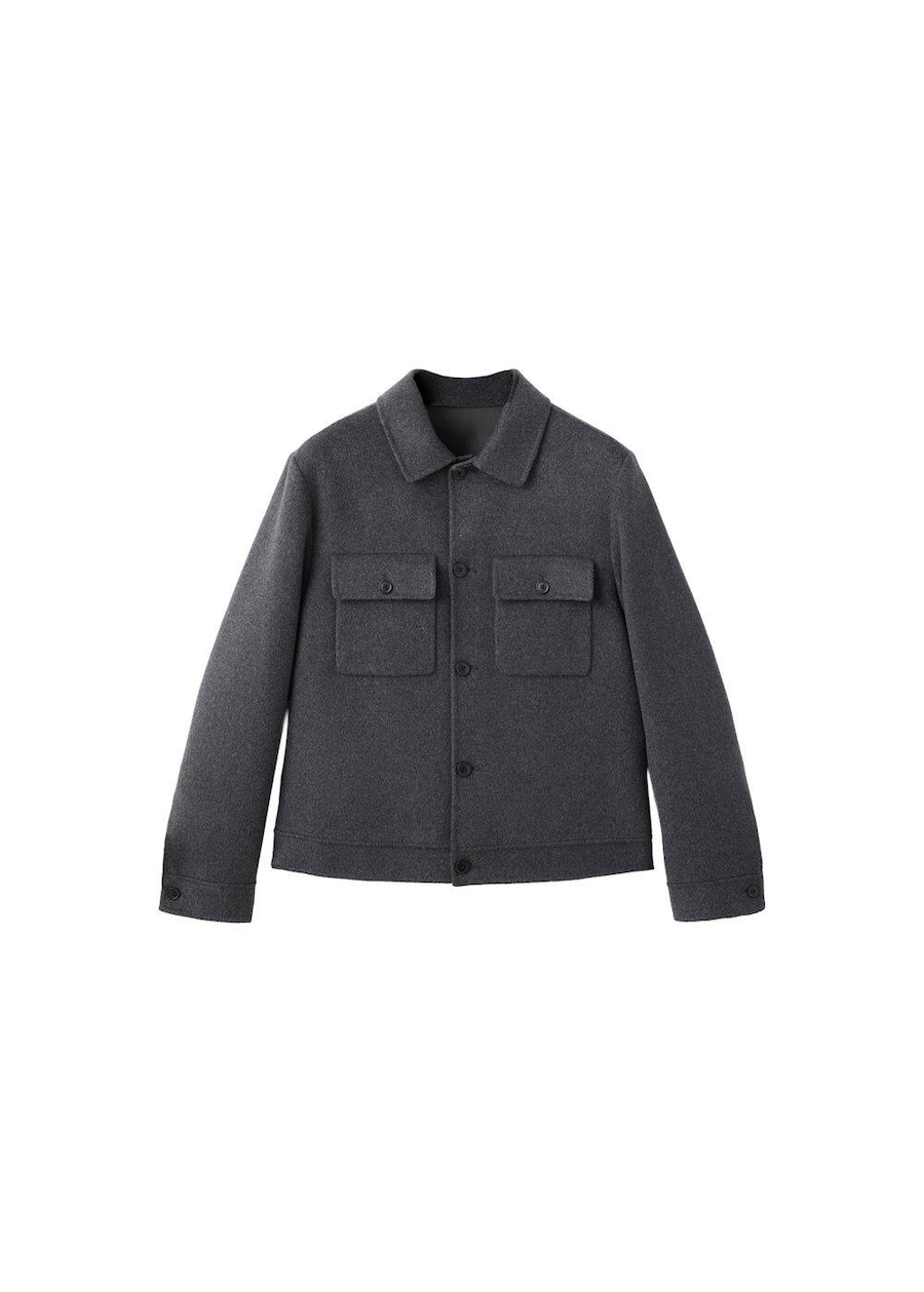 

Куртка межсезонная MANGO MAN Florio, темно-серый