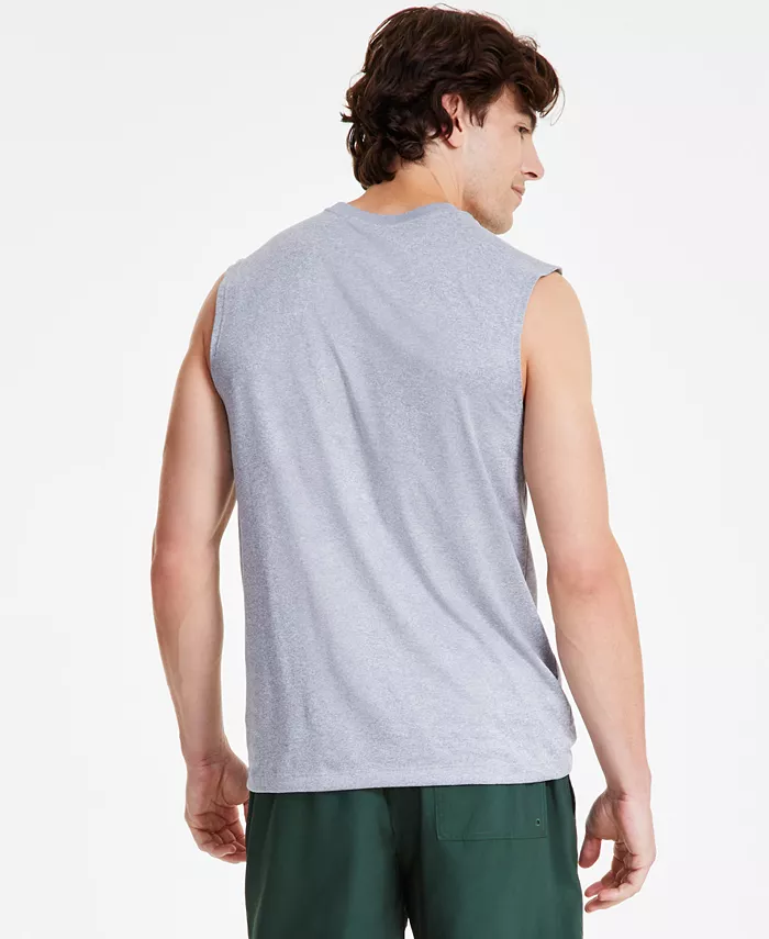 Мужская майка для фитнеса Legend Dri-FIT без рукавов Nike, серый — фото 3