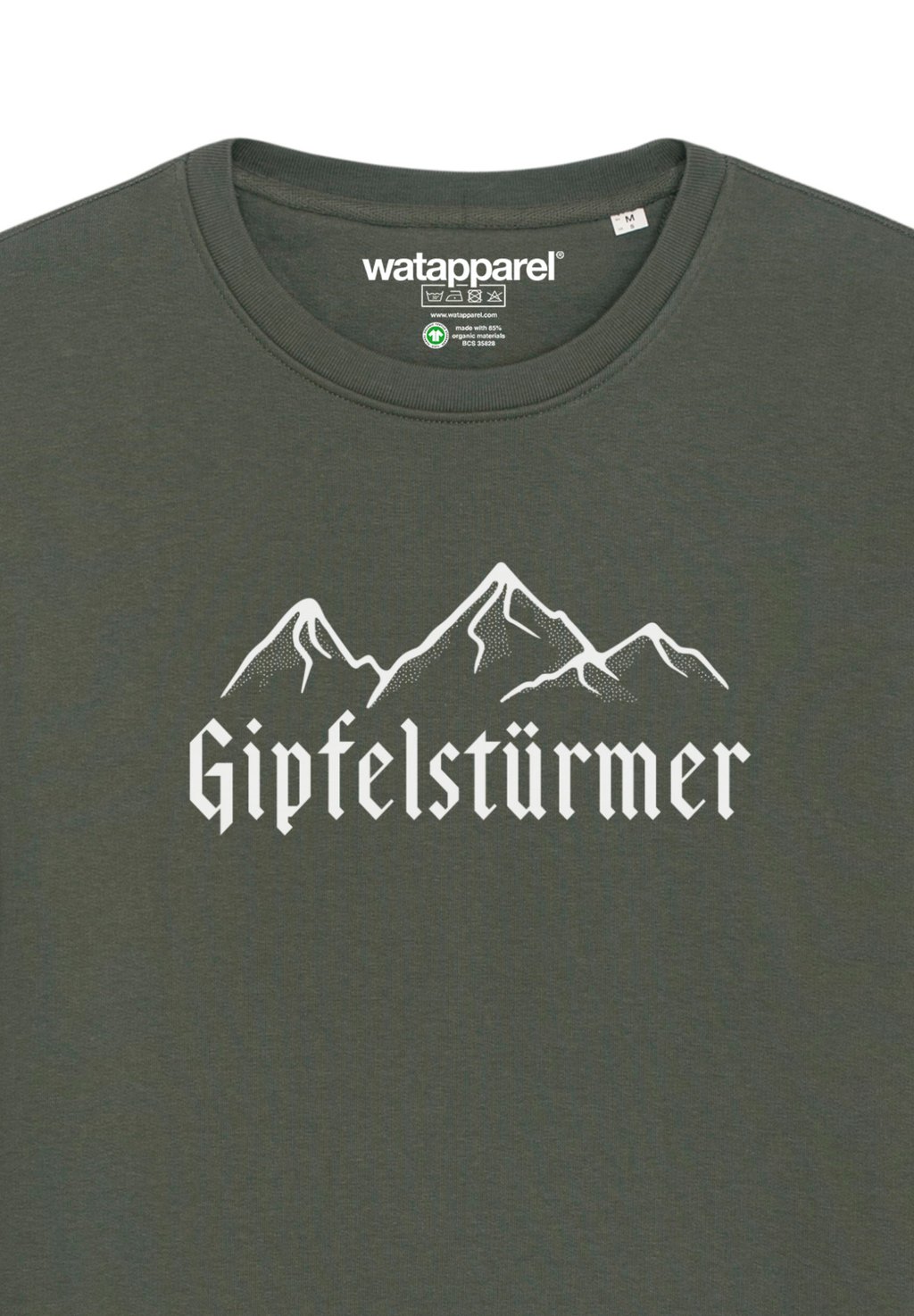 

Толстовка GIPFELSTÜRMER watapparel, хаки