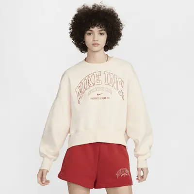 

Толстовка Nike Sportswear Phoenix Fleece, цвет Pale Ivory