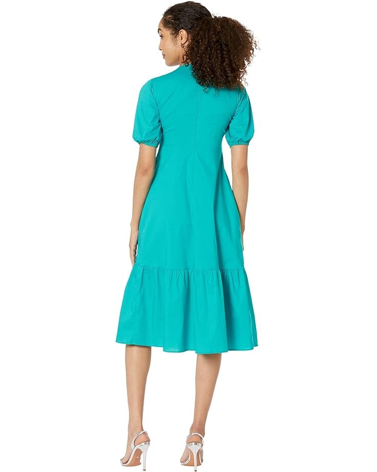

Платье Donna Morgan Cotton Empire Waist Midi, цвет Navigate