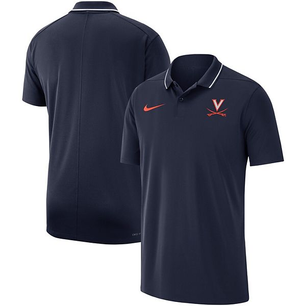 

Мужская поло Virginia Cavaliers 2023 Coaches Performance в темно-синем цвете Nike