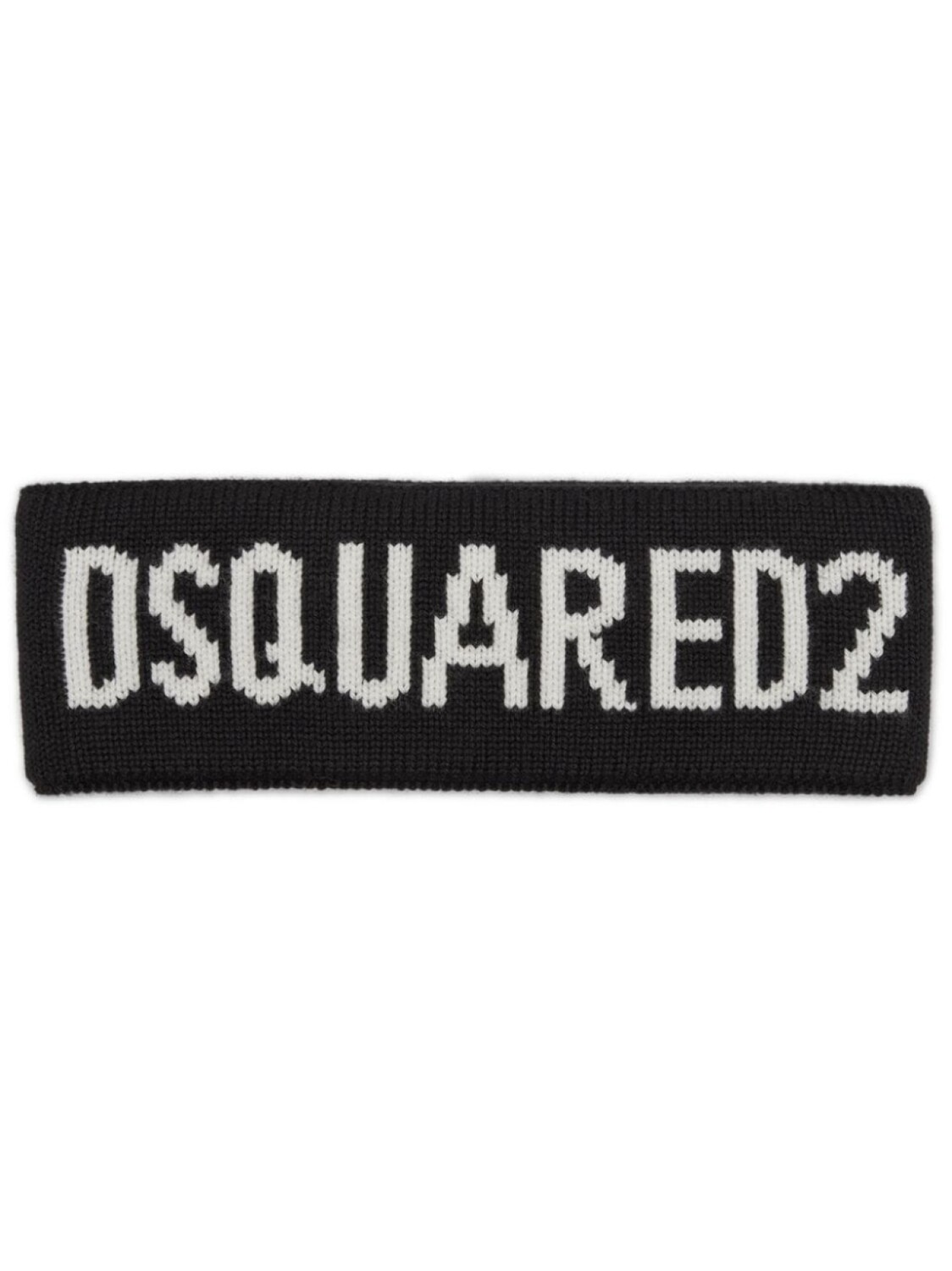 

Dsquared2 шерстяная повязка на голову с логотипом, черный