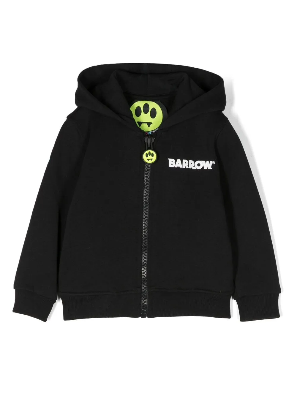 

Худи на молнии с логотипом Barrow kids, черный