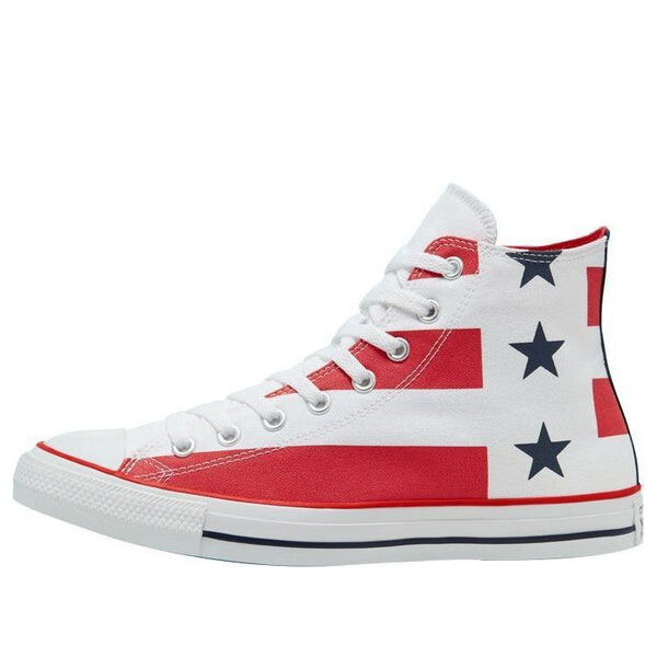 

Кроссовки chuck taylor all star high 'stars & stripes' Converse, белый