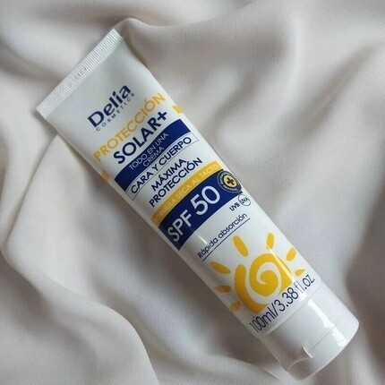 Solar+ Солнцезащитный увлажняющий крем Spf 50 100 мл, Delia Cosmetics — фото 2