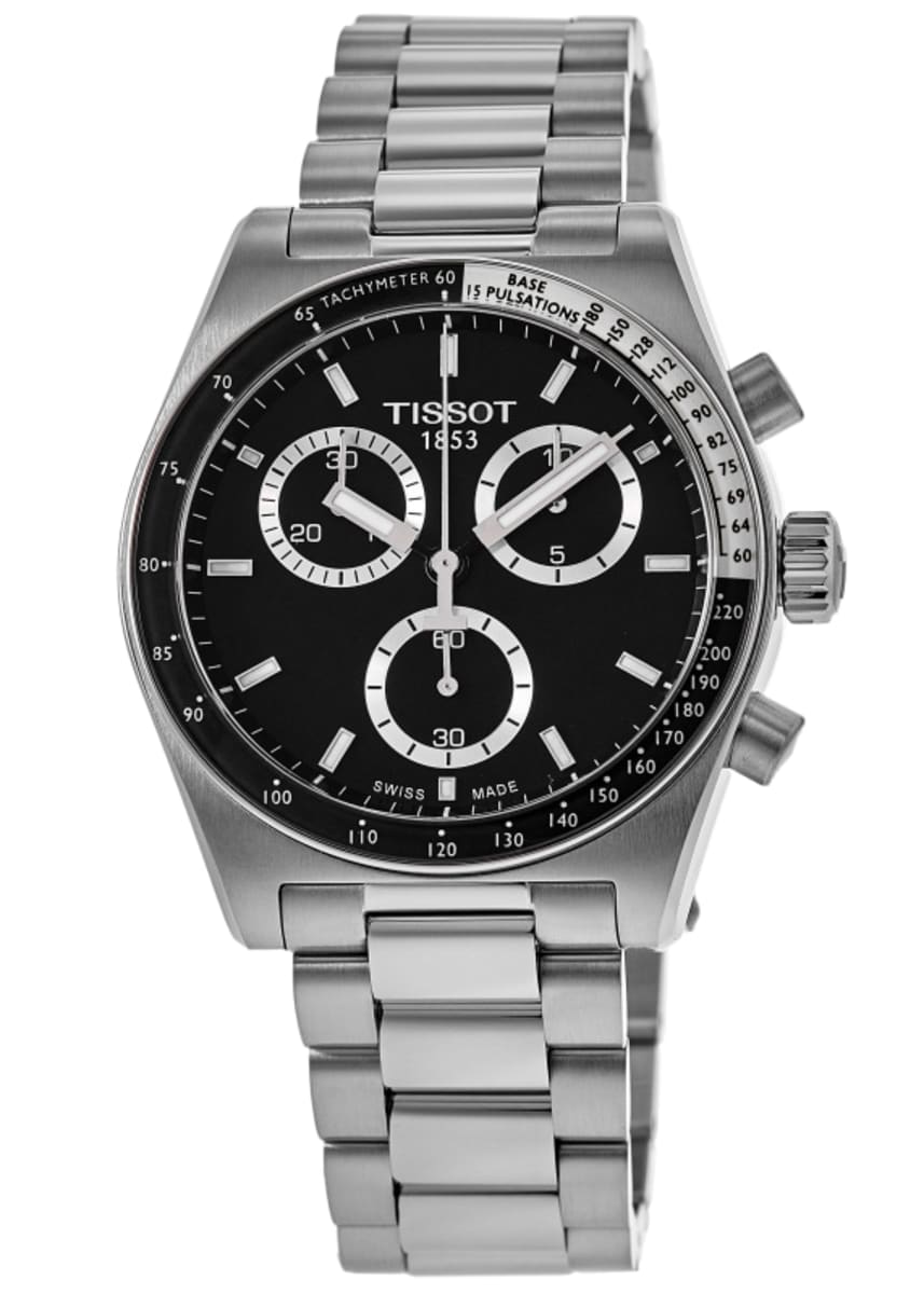 

Tissot PR516 Chronograph Quartz Black Dial Steel Мужские часы T149.417.11.051.00
