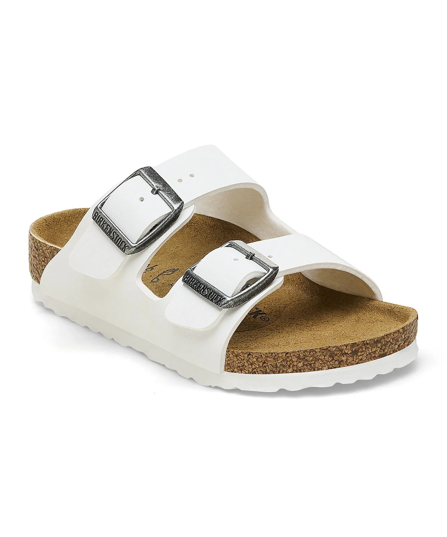 Детские сандалии BIRKENSTOCK Arizona Kids BF White Narrow — фото 2