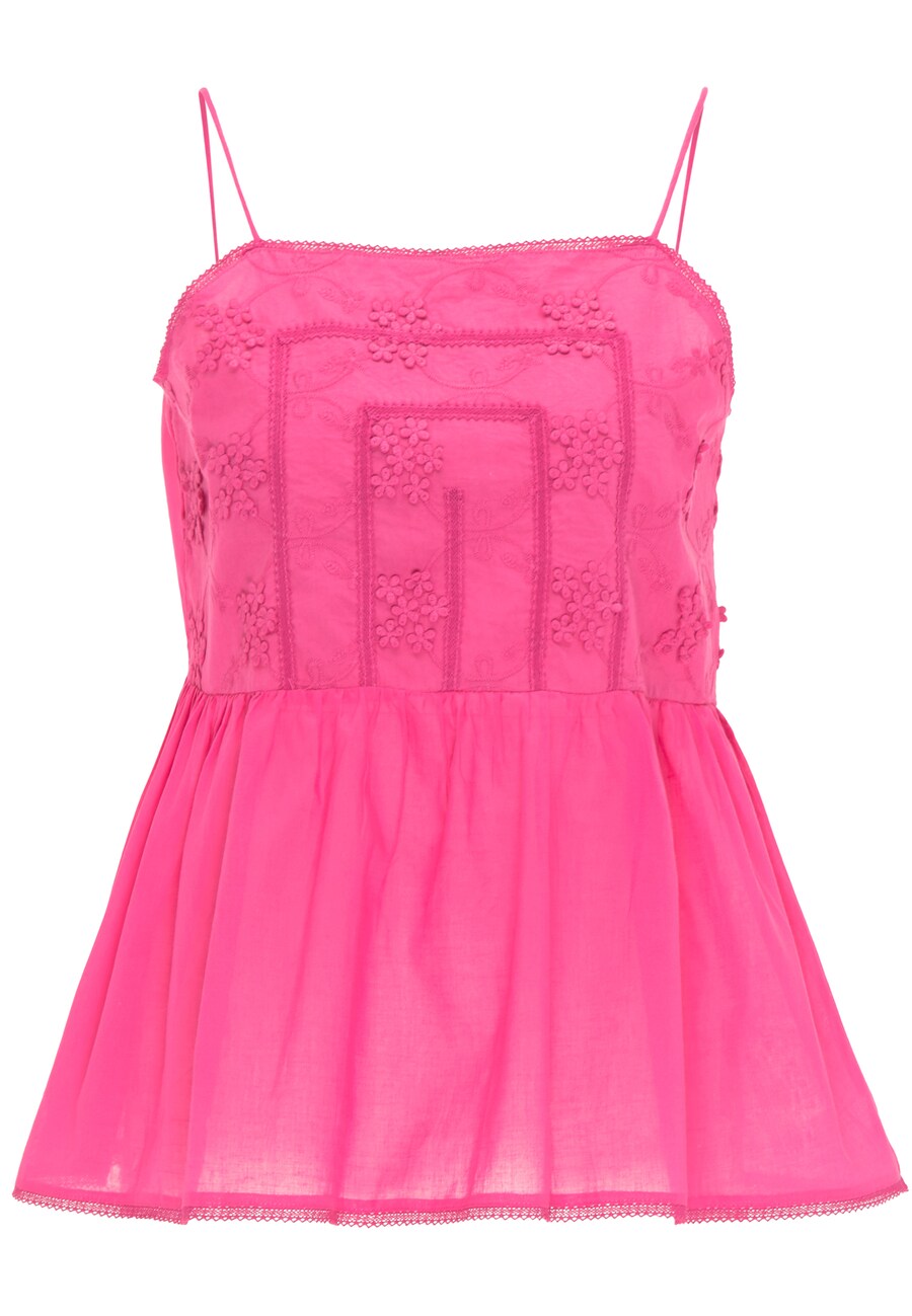 

Топ на тонких бретельках IZIA Top, розовый