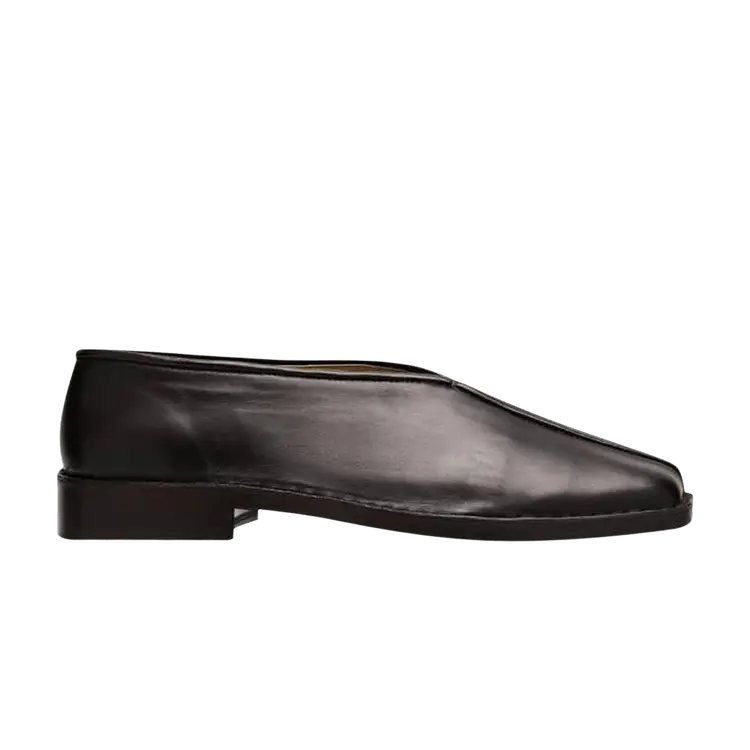 Кроссовки Lemaire Wmns Flat Piped Slippers 'Black Dark Chocolate'