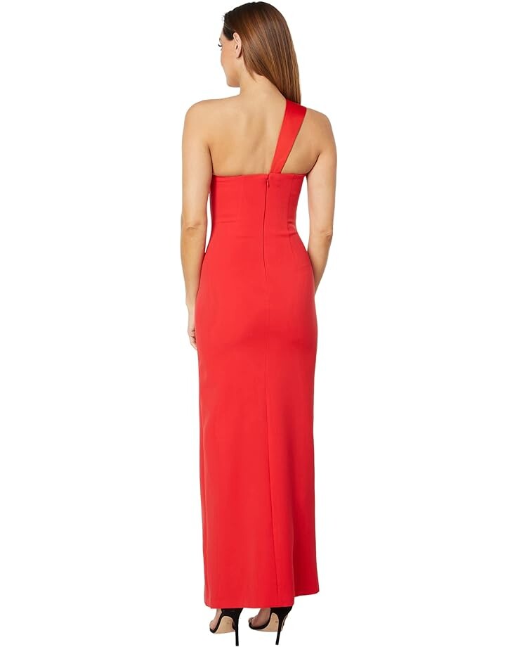 

Платье BCBGMAXAZRIA One-Shoulder Gown, цвет Jewel Red