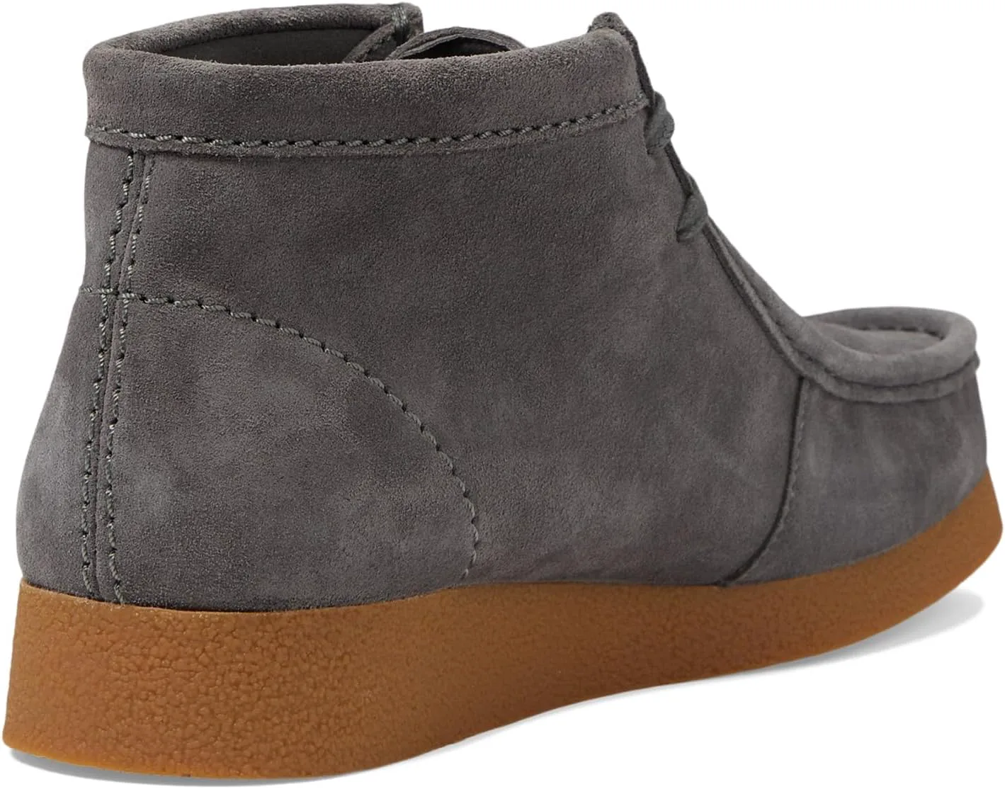 Мужские ботинки Clarks Wallabee Evo, серый — фото 4