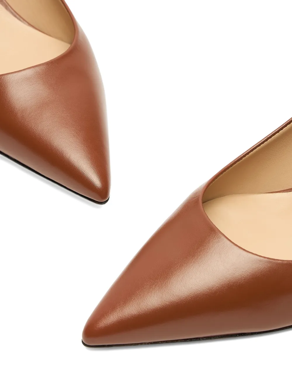 Туфли Stuart Power 50 с заостренным носком Stuart Weitzman, коричневый — фото 3