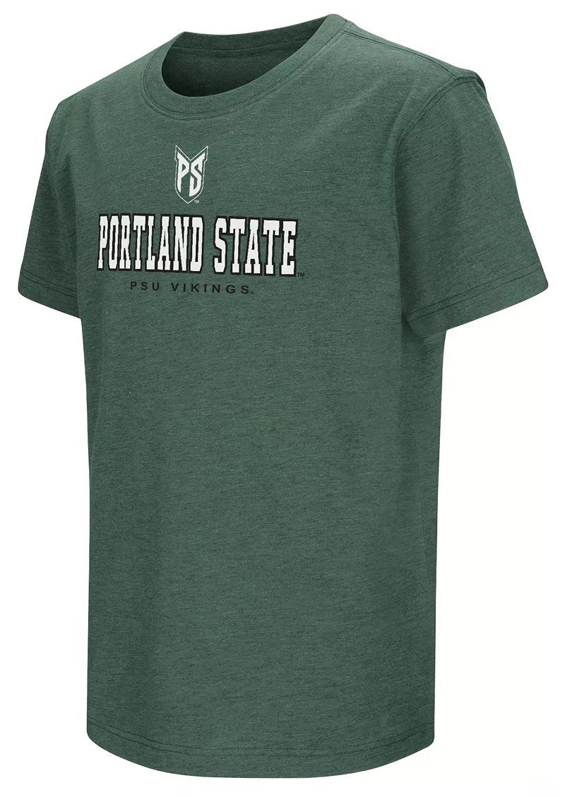 

Зеленая футболка Colosseum Youth Portland State Vikings