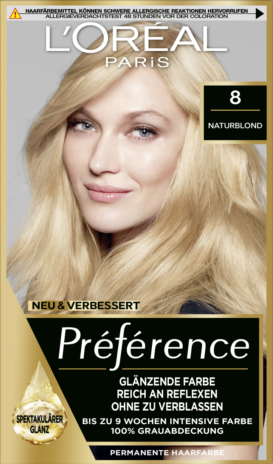 

Краска для волос L’Oréal Paris Préférence 8 Naturblond