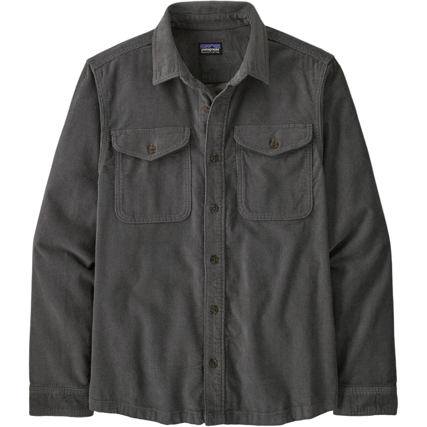 Футболка Patagonia с закруглённым подолом из вельвета, цвет Pine Needle Green/PNGR — фото 4