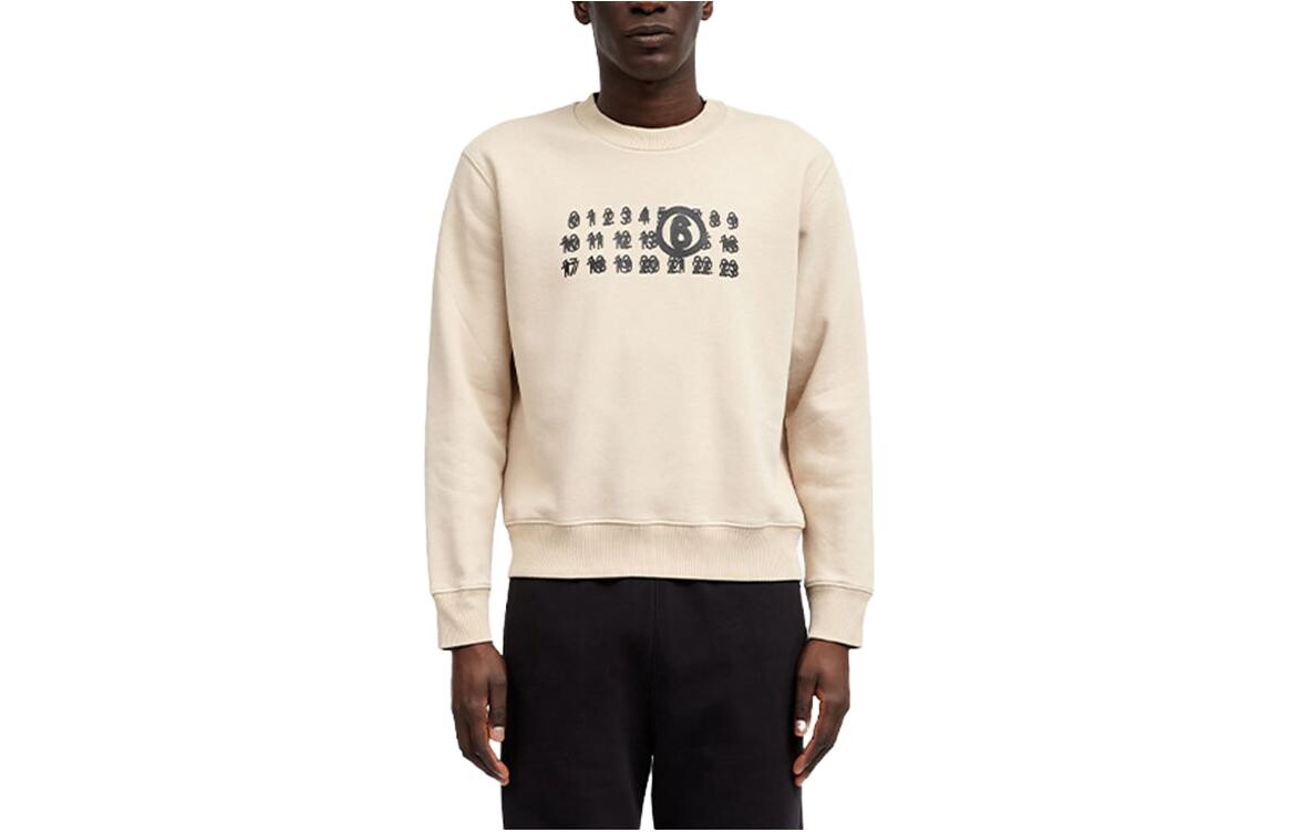 

Толстовка мужская бежевая Mm6 Maison Margiela, бежевый