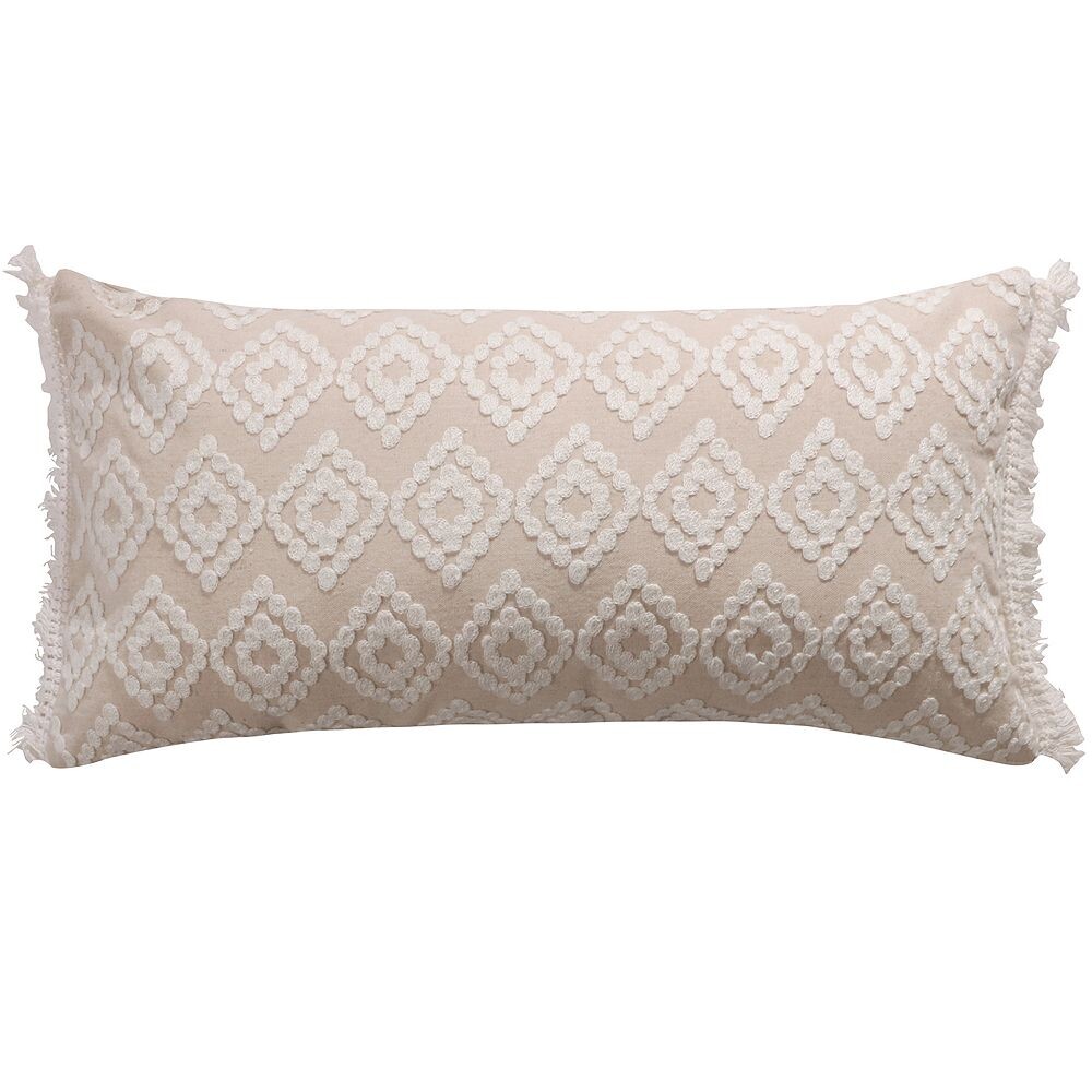 

Подушка Levtex Home Addie Diamond, белый